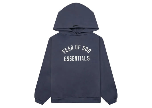 Essentials Fleece Hoodie Marine