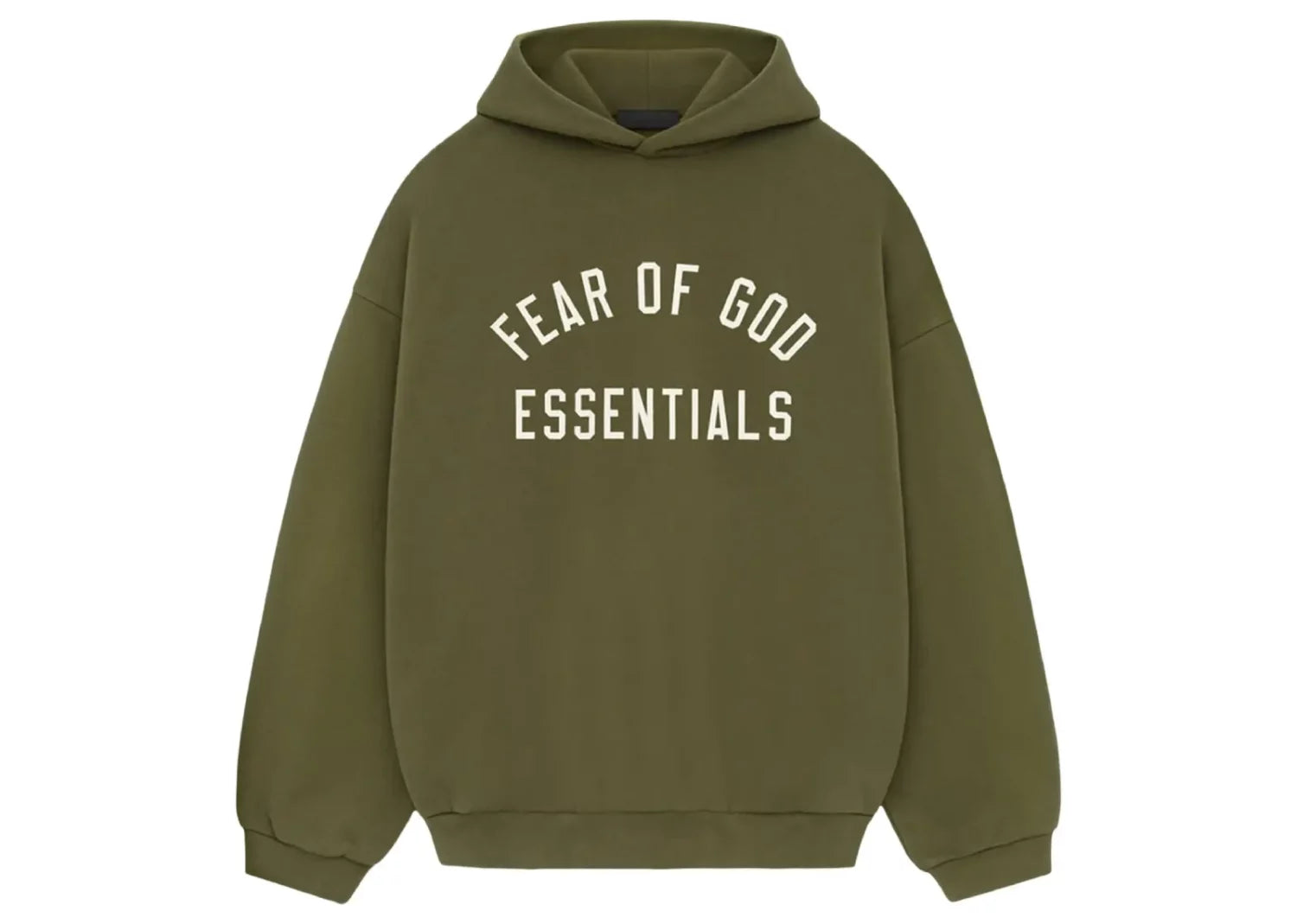 Essentials Fleece Hoodie Military
