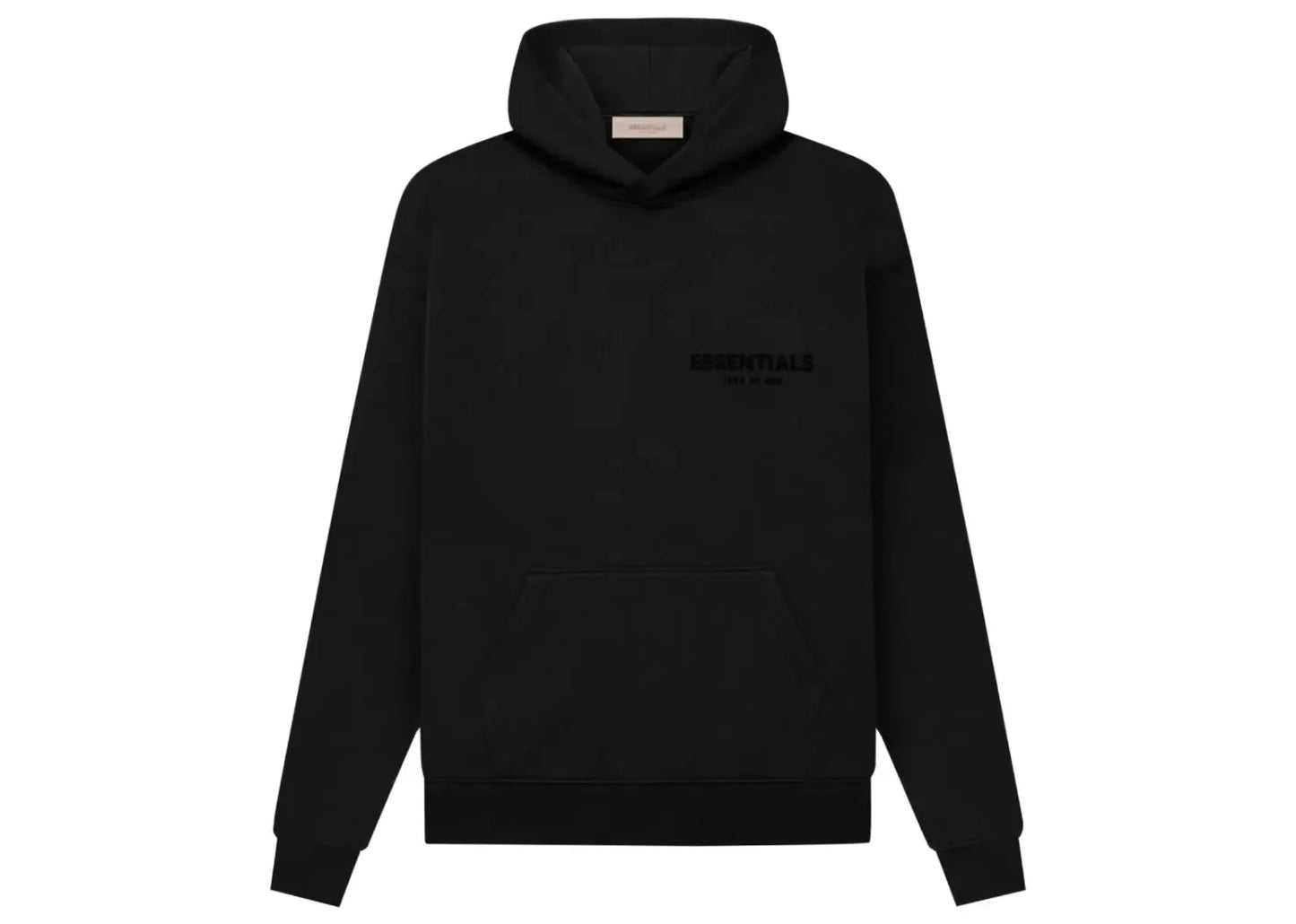 Essentials Arch Logo Tee Jet Black