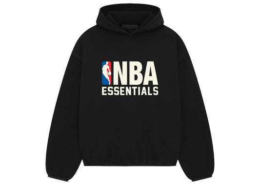 Essentials x NBA Hoodie Black