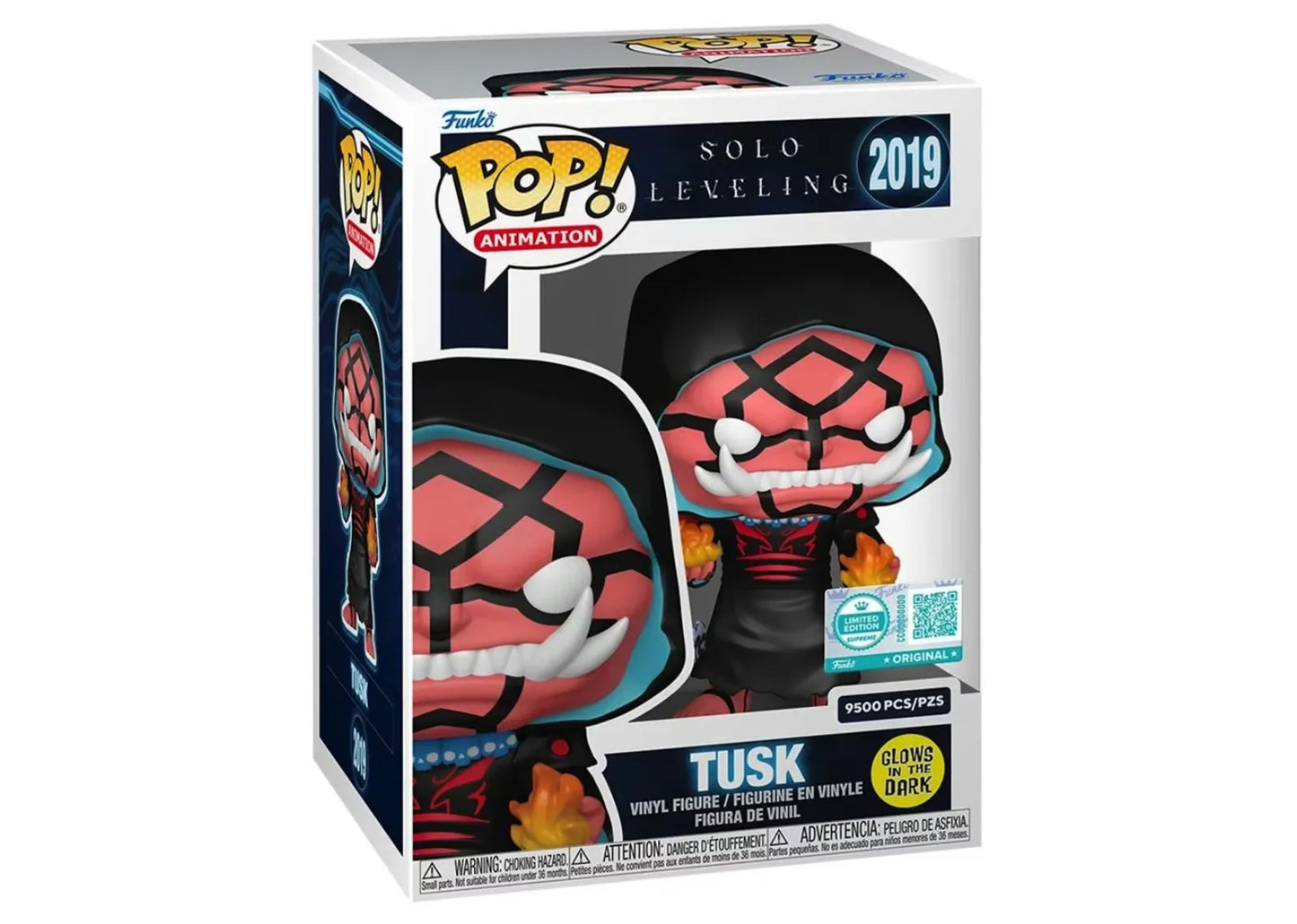 Pop! Animation Solo Leveling Tusk (Glow) Limited Edition Figure #2019