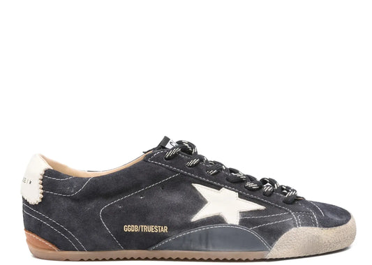 True-Star Dark Blue Suede White Nappa Star Heel (W)