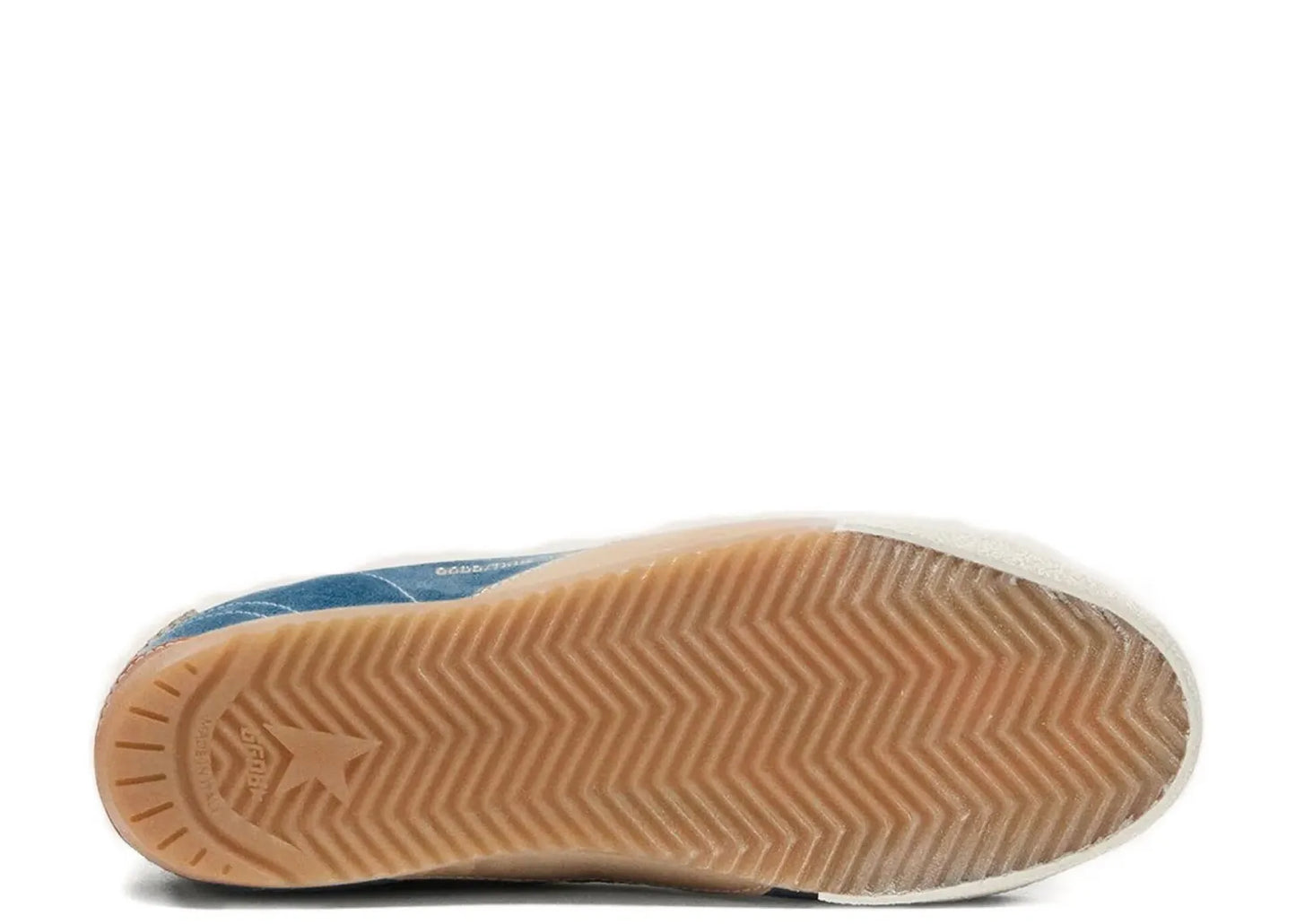 True-Star Teal Suede Black Star Cream Heel (W)