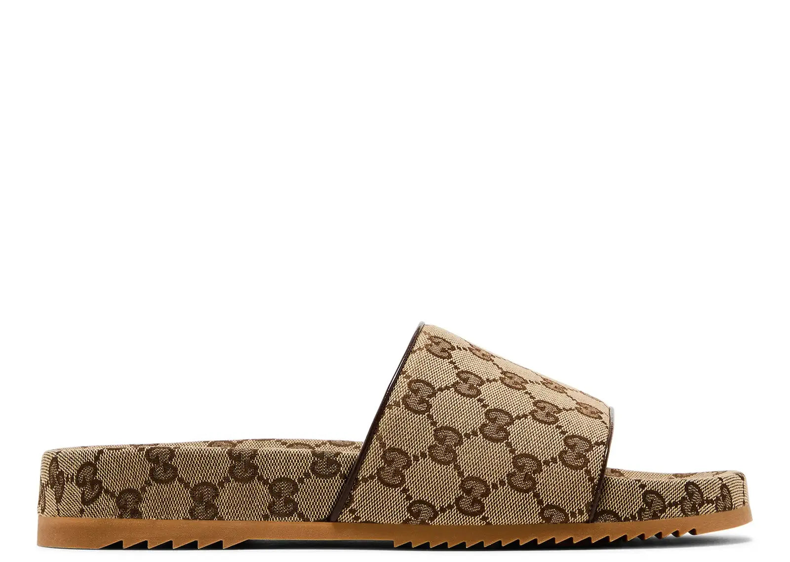 GG Slide Beige Canvas
