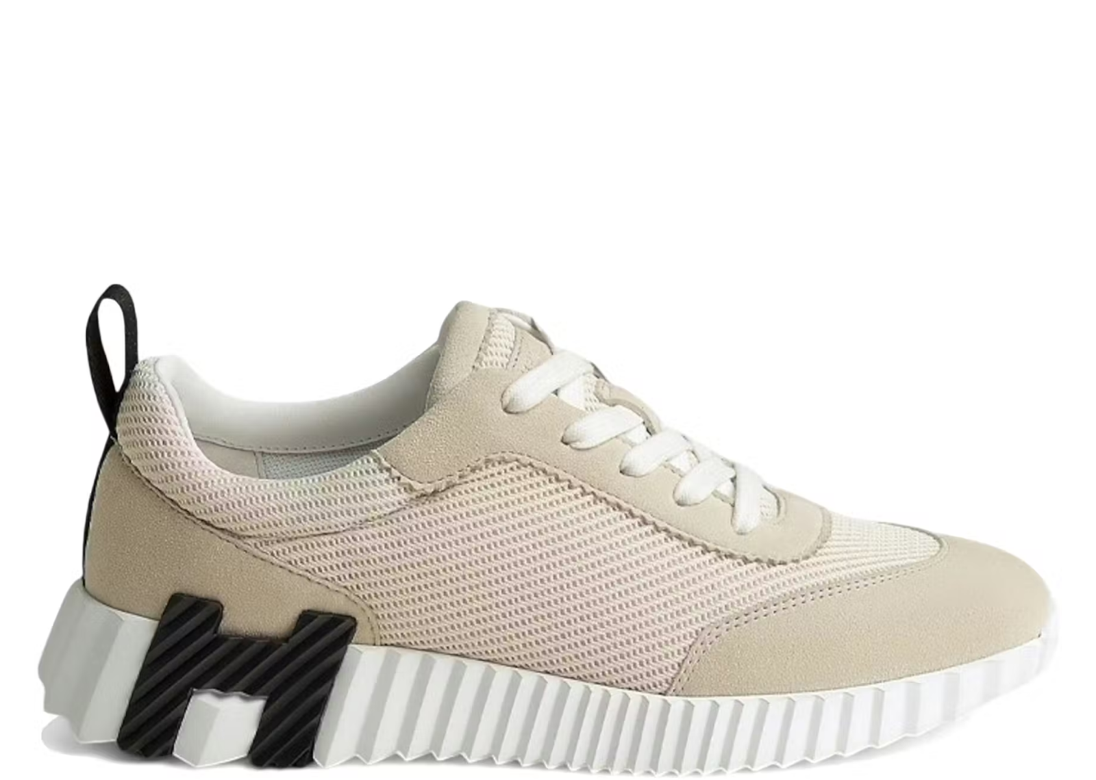 Bouncing Sneaker Light Beige Black White (W)