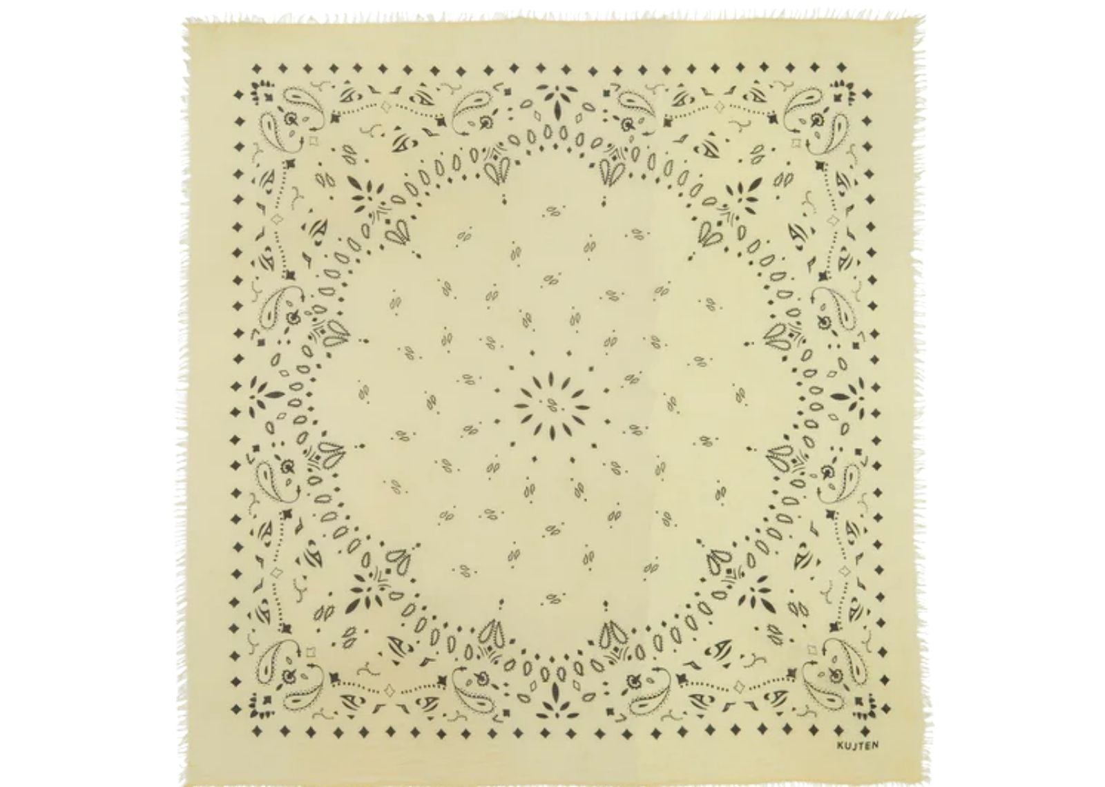Extra Large Cashmere Bandana Effy Anise