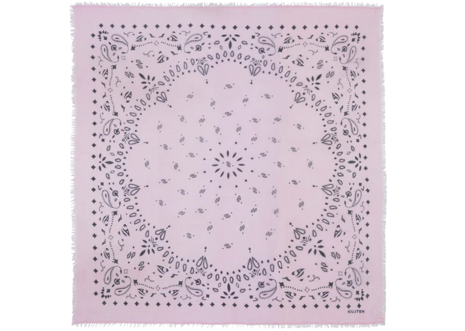 Extra Large Cashmere Bandana Effy Bubble Pink