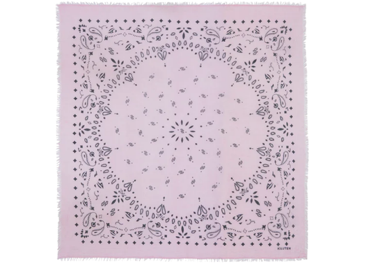Extra Large Cashmere Bandana Effy Bubble Pink