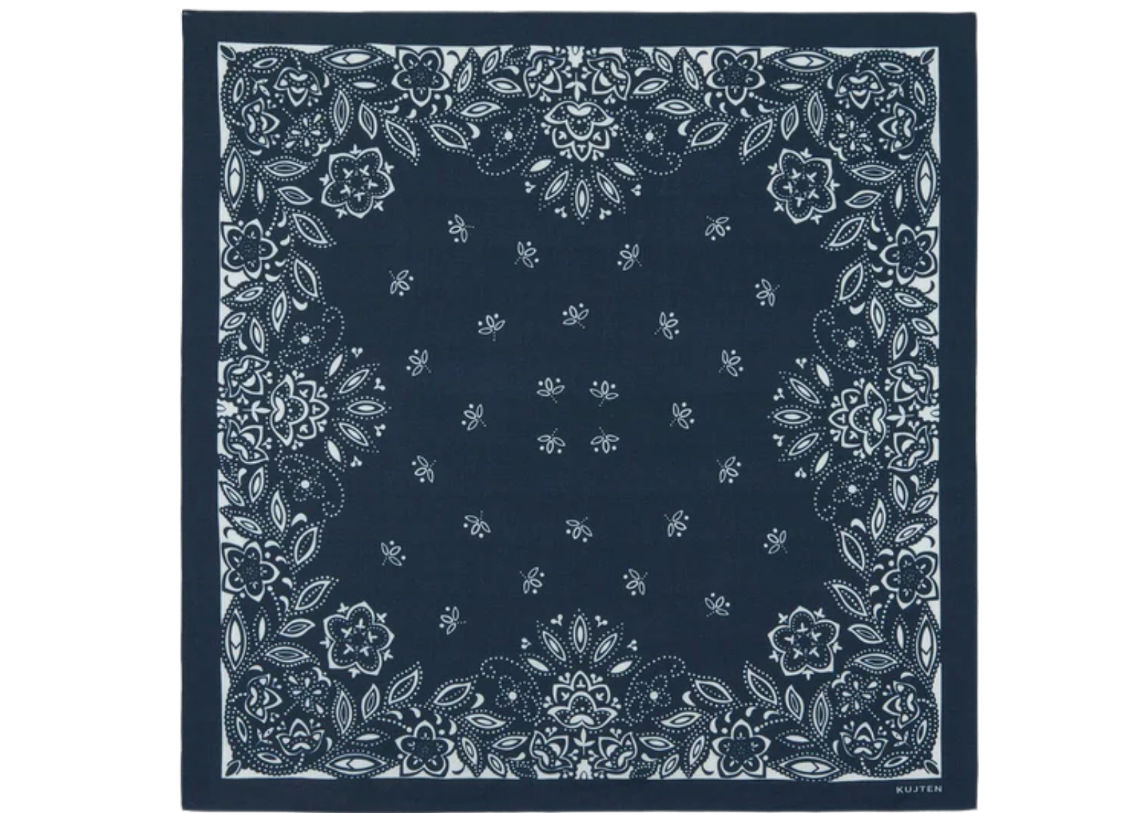 Large Bandana Helia Dark Navy Blue