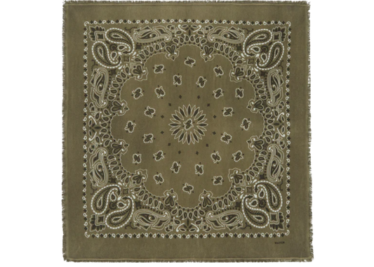 Large Cashmere Bandana Hachiko Bico Cactus
