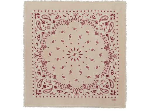 Large Cashmere Bandana Hachiko Bico Sierra Oats