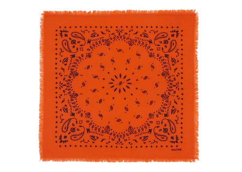Small Cashmere Bandana Hachi Sunset