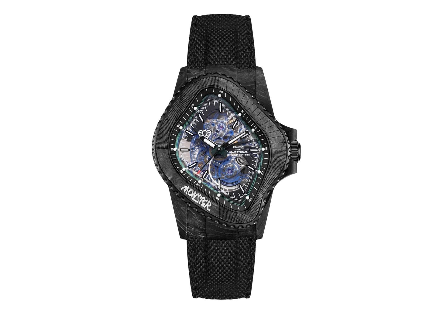 Black Carbon Fiber Resin Composite Black