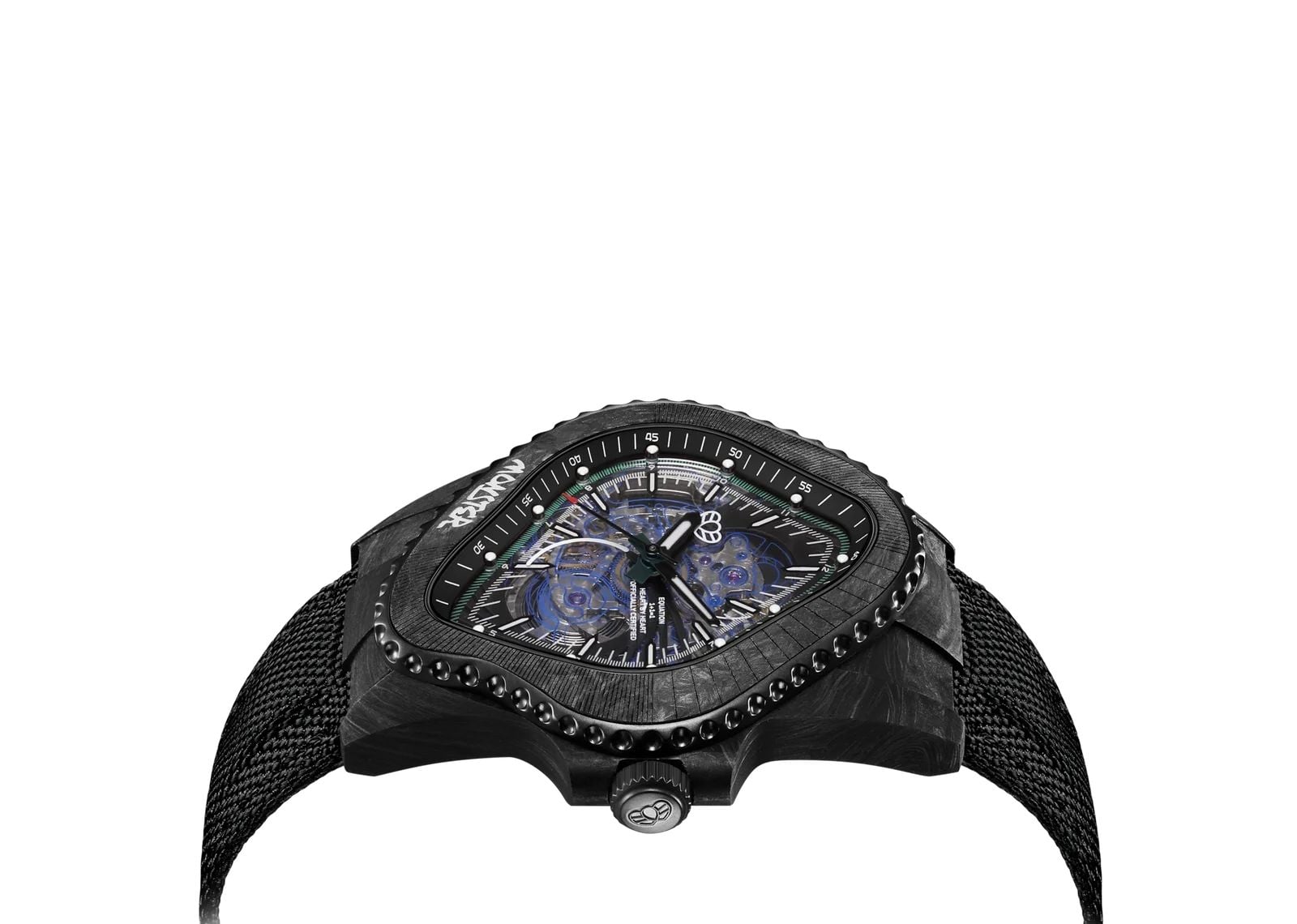 Black Carbon Fiber Resin Composite Black