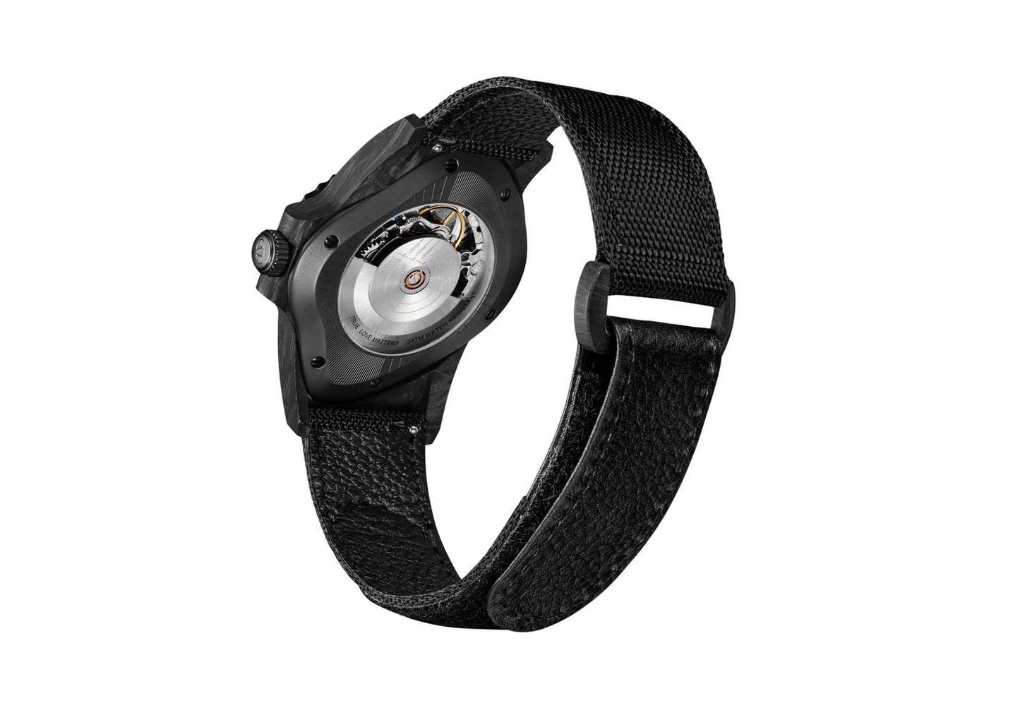 Black Carbon Fiber Resin Composite Black