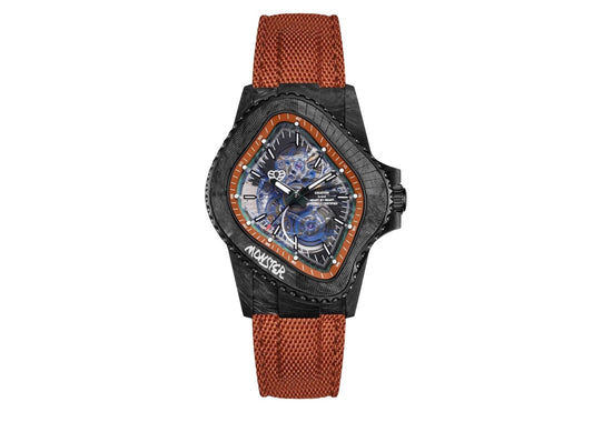 Black Carbon Fiber Resin Composite Brown