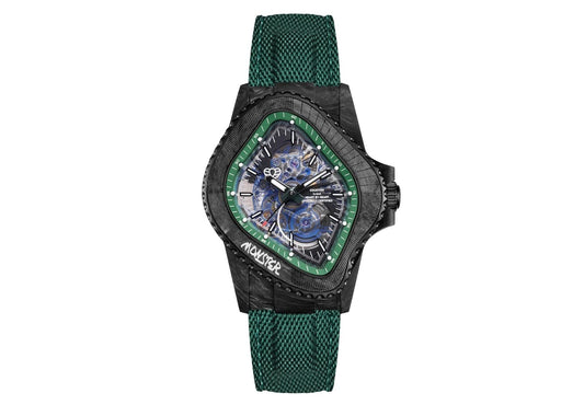 Black Carbon Fiber Resin Composite Green