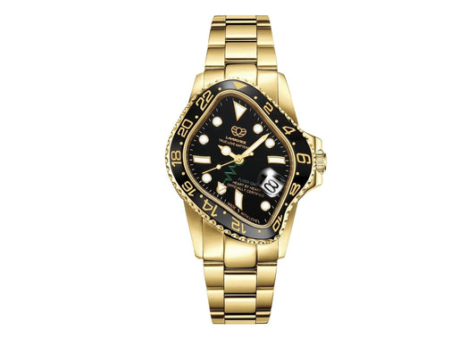Golden Precision Steel Black Black & Black GMT
