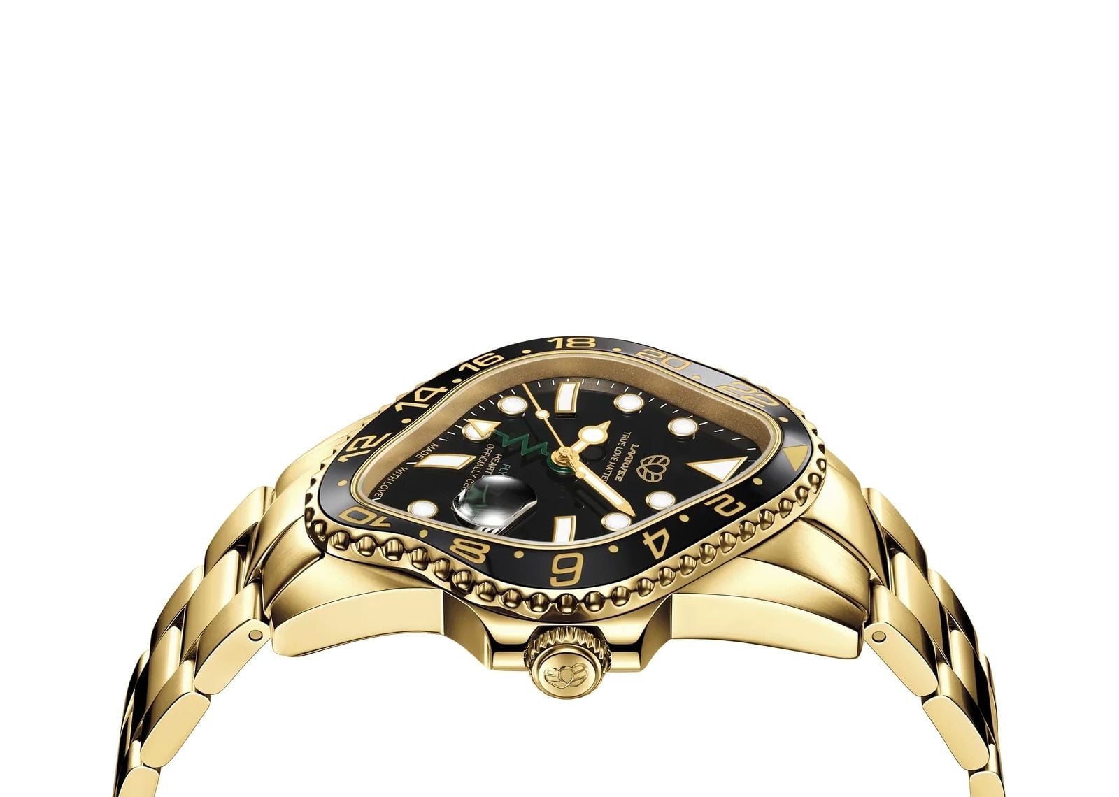 Golden Precision Steel Black Black & Black GMT