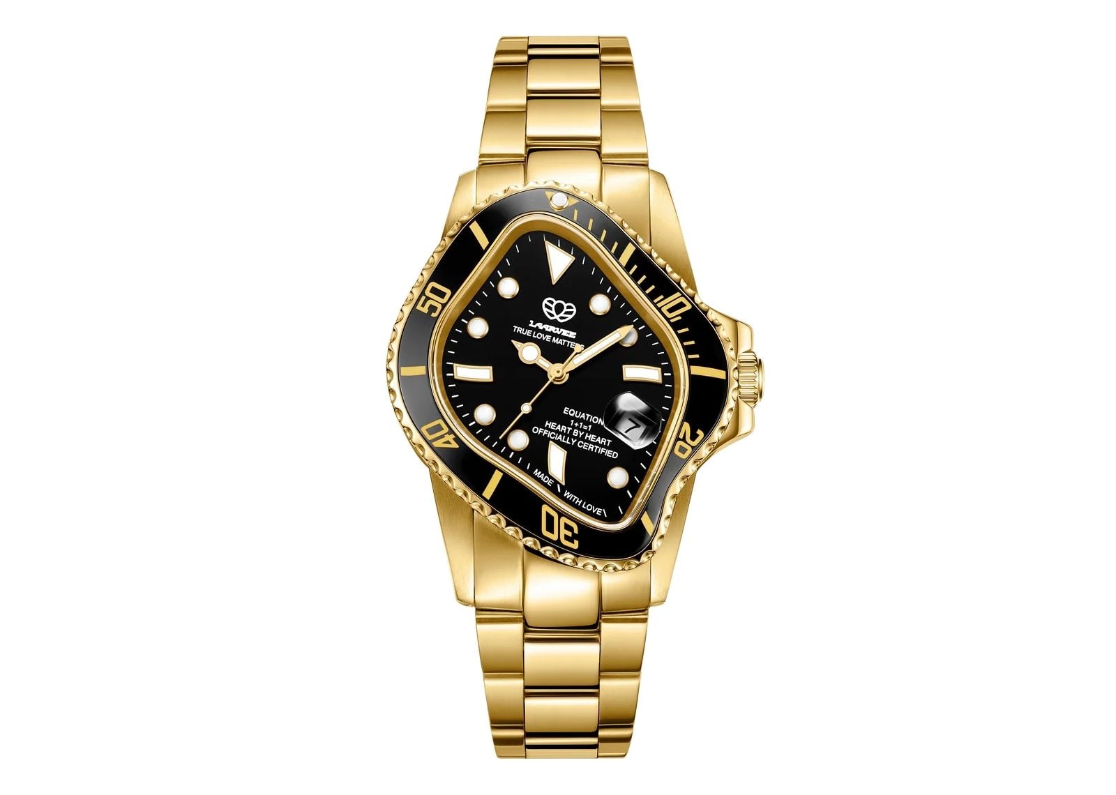 Golden Precision Steel Black & Black