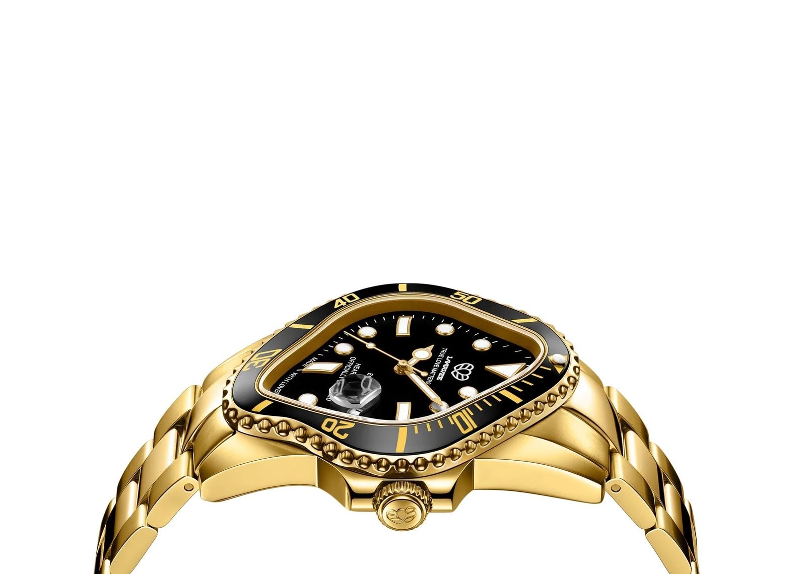 Golden Precision Steel Black & Black