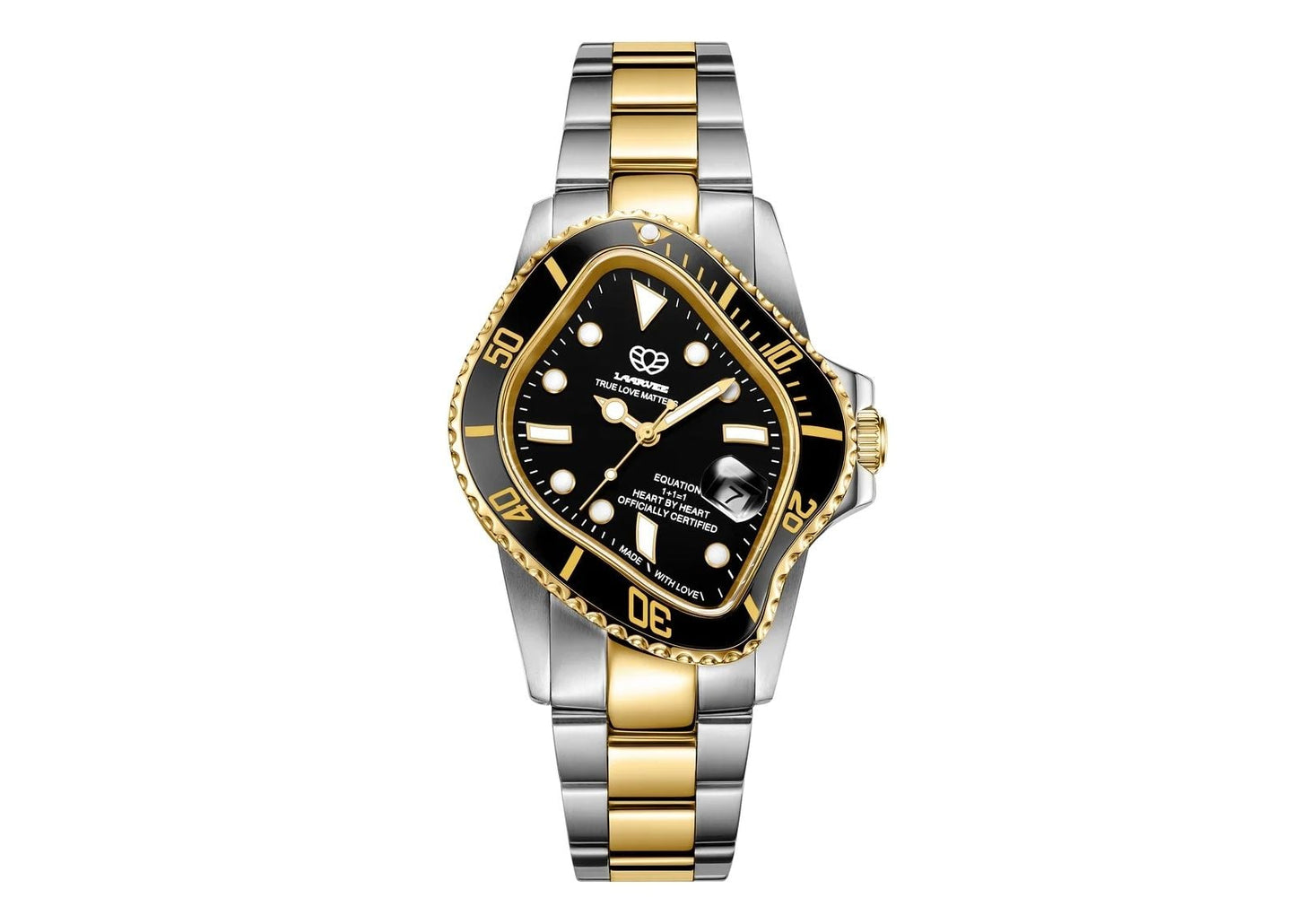 Silver Golden Precision Steel Black & Black