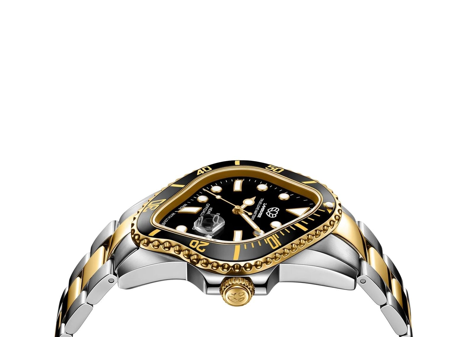 Silver Golden Precision Steel Black & Black