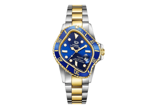 Silver Golden Precision Steel Blue & Blue