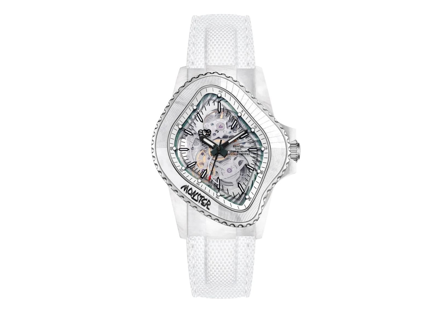 White Glass Carbon Fiber Resin Composite White