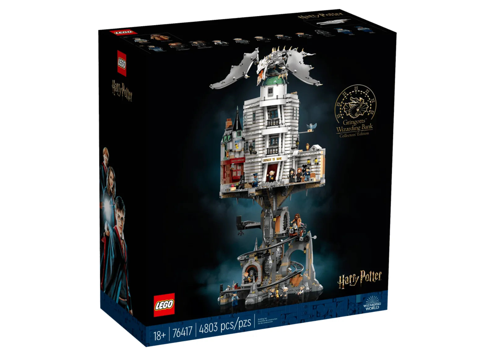 Harry Potter Gringotts Wizarding Bank Collectors' Edition Set 76417