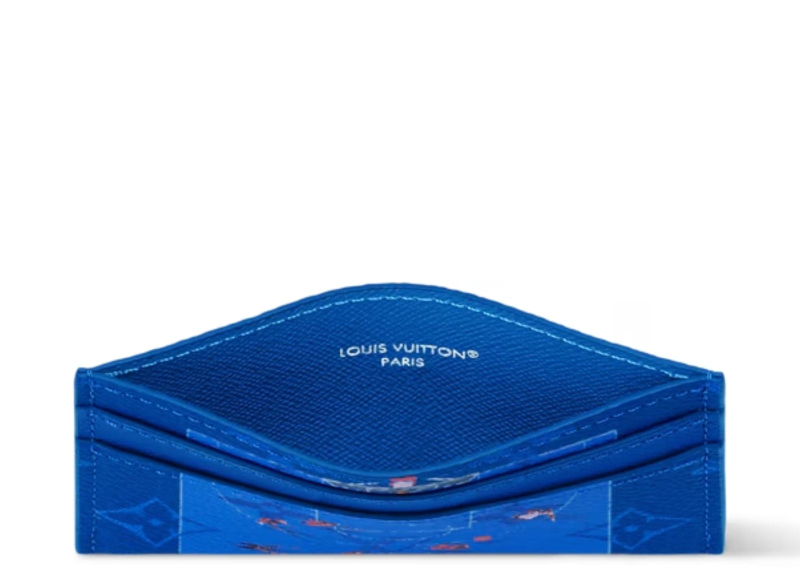Basketball Double Card Case Basketball/Blue