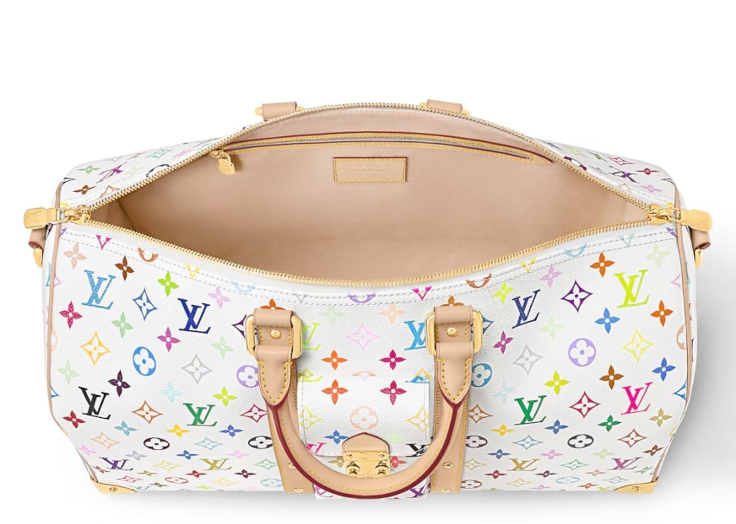 x Takashi Murakami Keepall Bandouliere 45 Multicolored