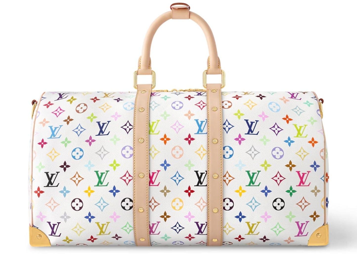 x Takashi Murakami Keepall Bandouliere 45 Multicolored