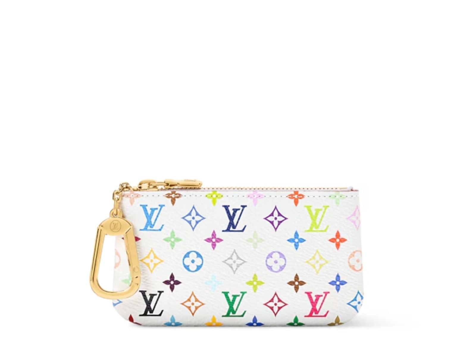 x Takashi Murakami Key Pouch Multicolor White