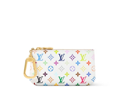 x Takashi Murakami Key Pouch Multicolor White