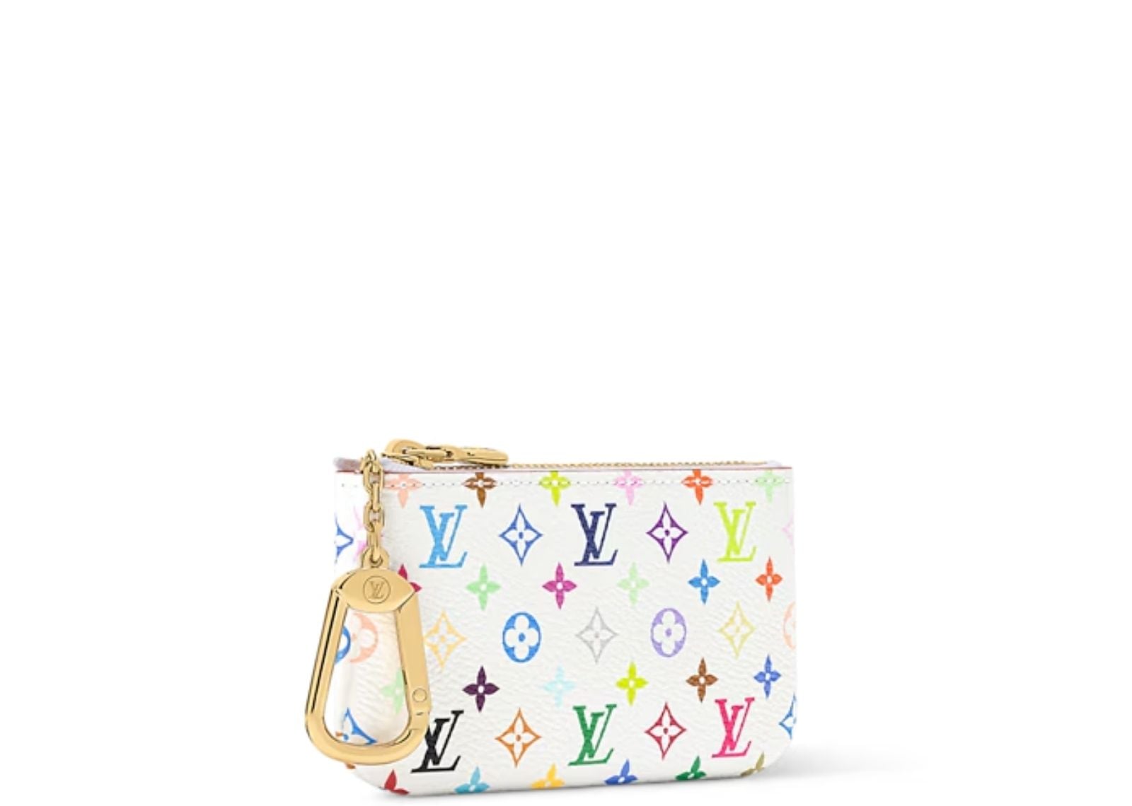 x Takashi Murakami Key Pouch Multicolor White