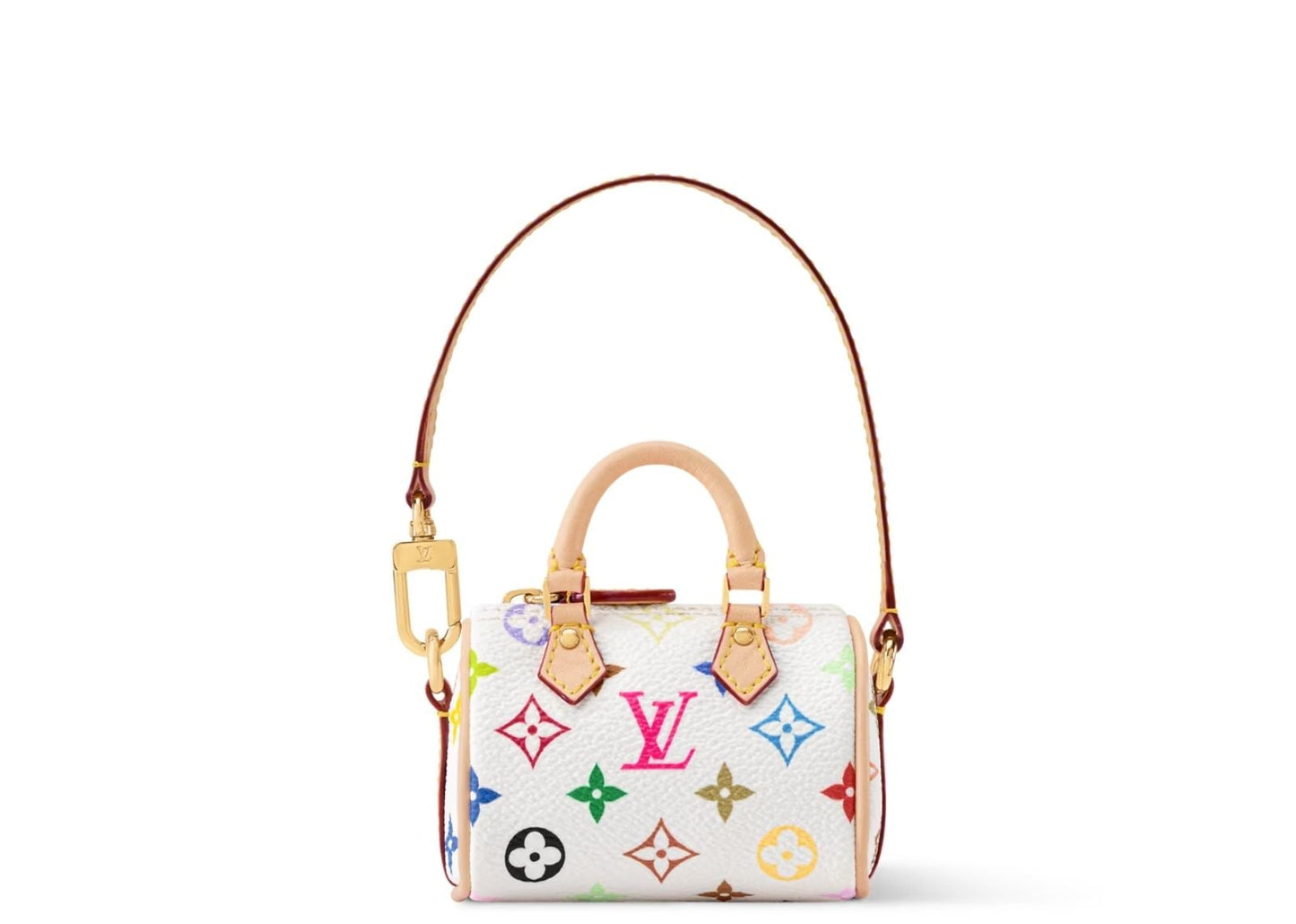 x Takashi Murakami Micro Speedy Bag Charm Multicolored