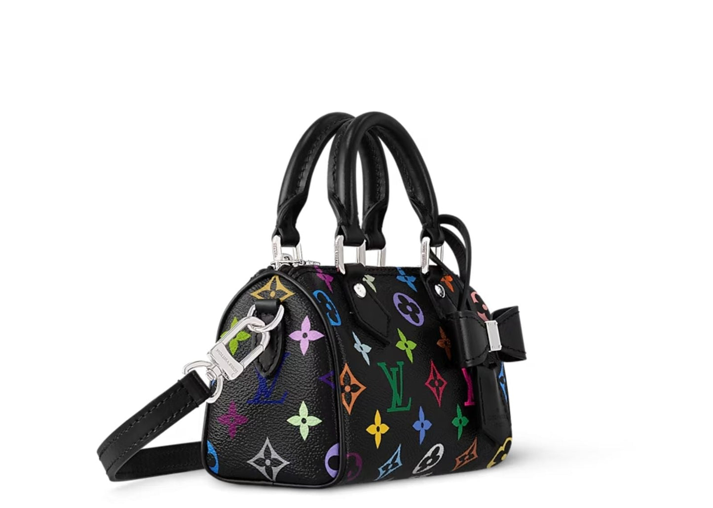 x Takashi Murakami Nano Speedy Black Multicolored