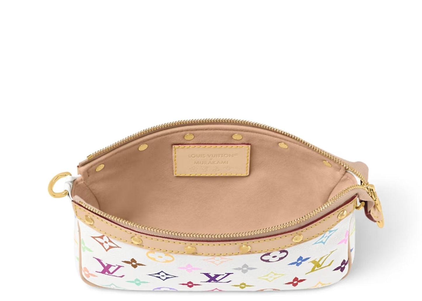x Takashi Murakami Pochette Accessoires White Multicolored