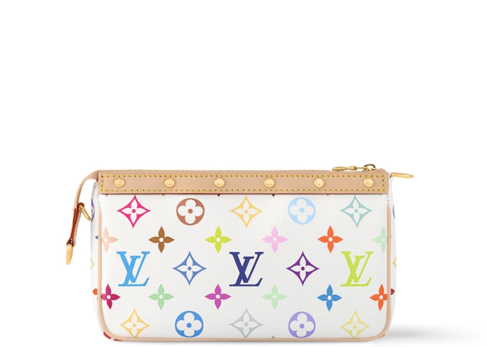 x Takashi Murakami Pochette Accessoires White Multicolored