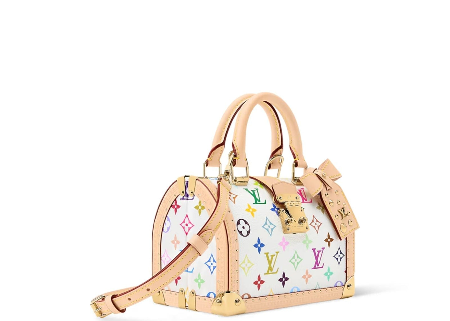 x Takashi Murakami Speedy Trunk 20 Multicolored