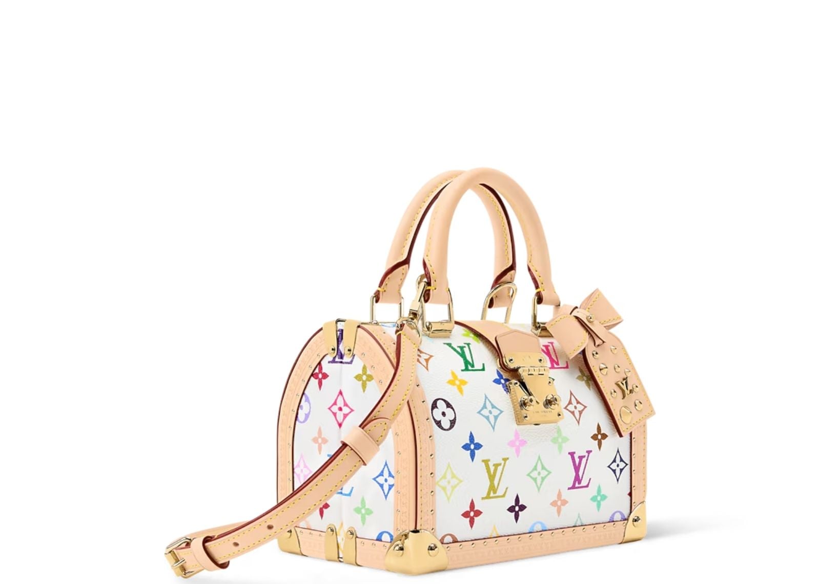 x Takashi Murakami Speedy Trunk 20 Multicolored