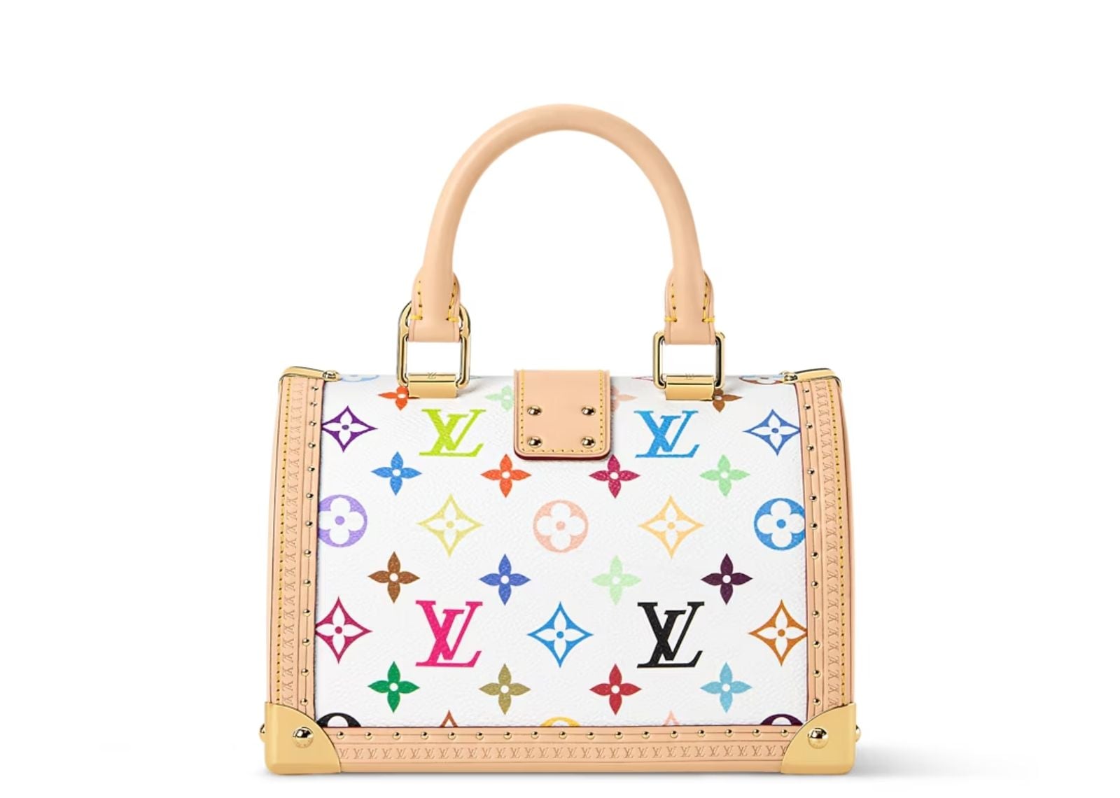x Takashi Murakami Speedy Trunk 20 Multicolored
