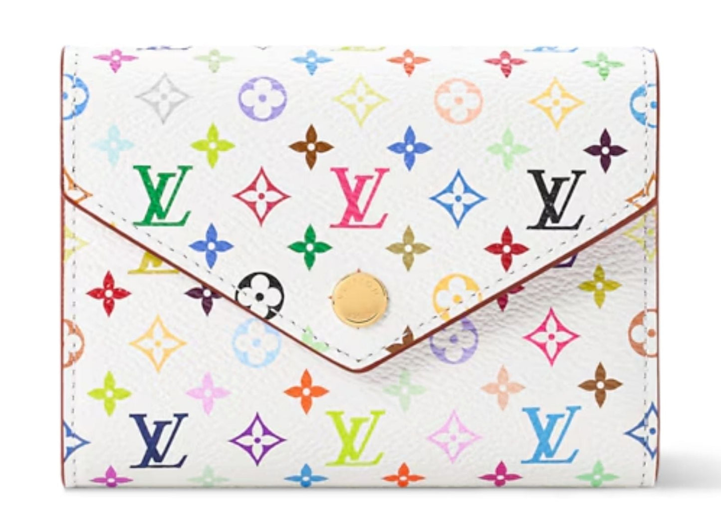 x Takashi Murakami Victorine Wallet Multicolor White