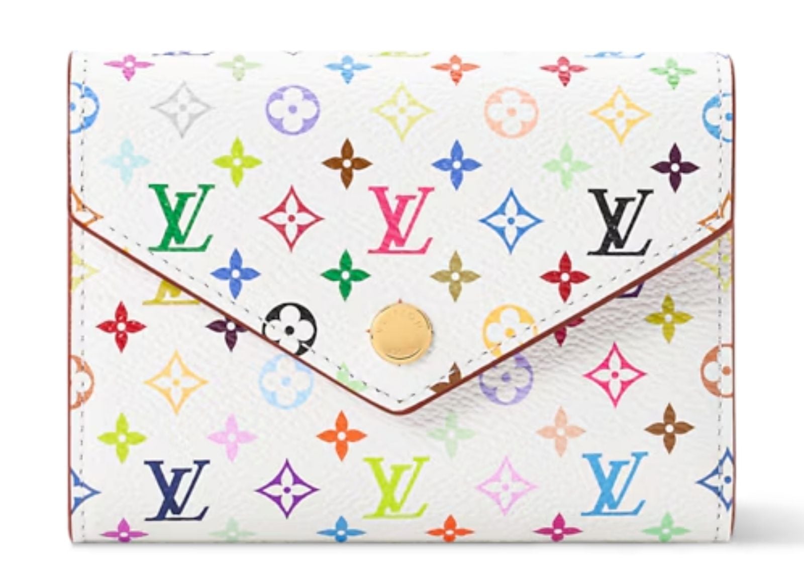 x Takashi Murakami Victorine Wallet Multicolor White