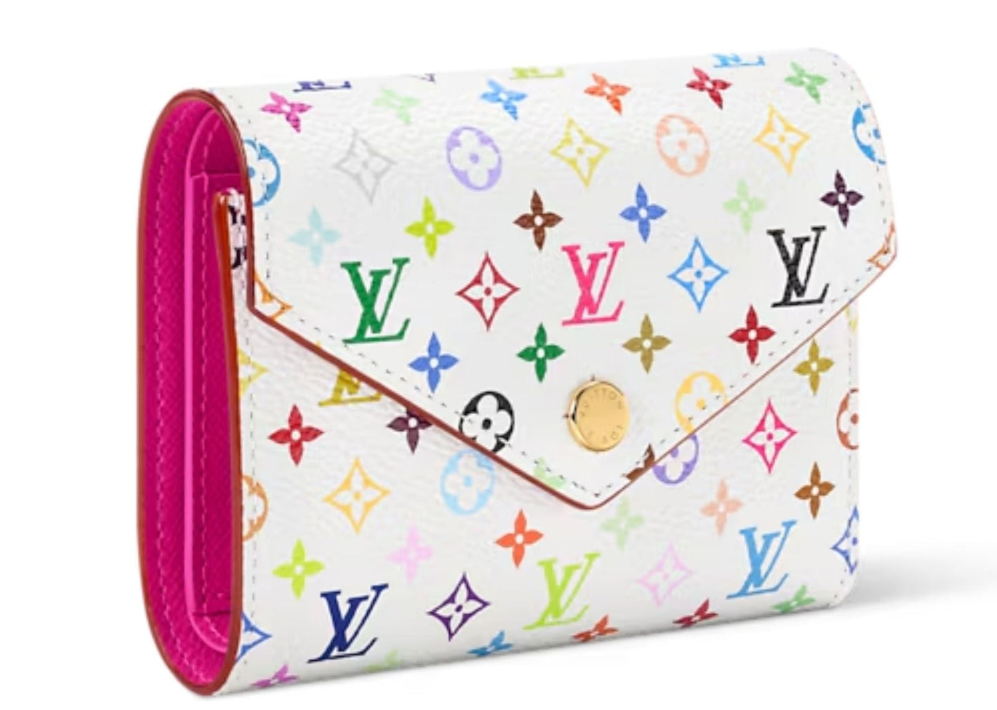 x Takashi Murakami Victorine Wallet Multicolor White