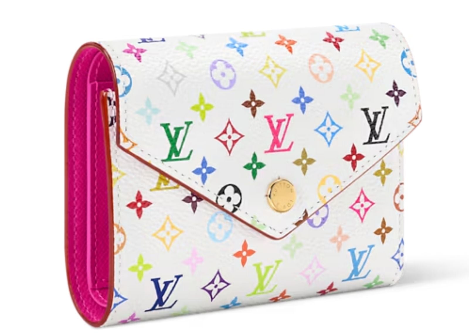 x Takashi Murakami Victorine Wallet Multicolor White