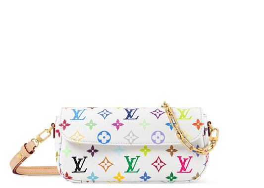 x Takashi Murakami Wallet On Chain Ivy Multicolor White