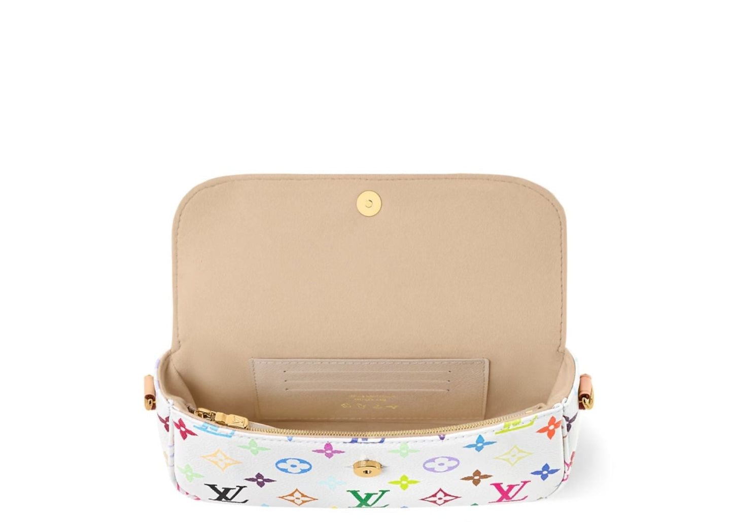 x Takashi Murakami Wallet On Chain Ivy Multicolor White