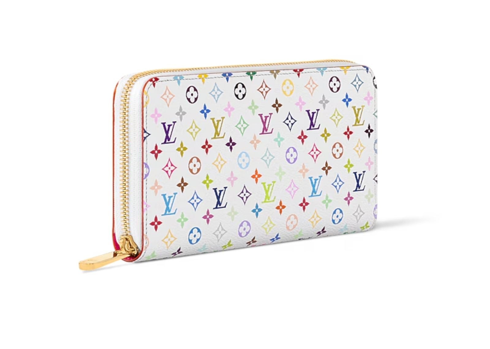 x Takashi Murakami Zippy Wallet White Multicolored